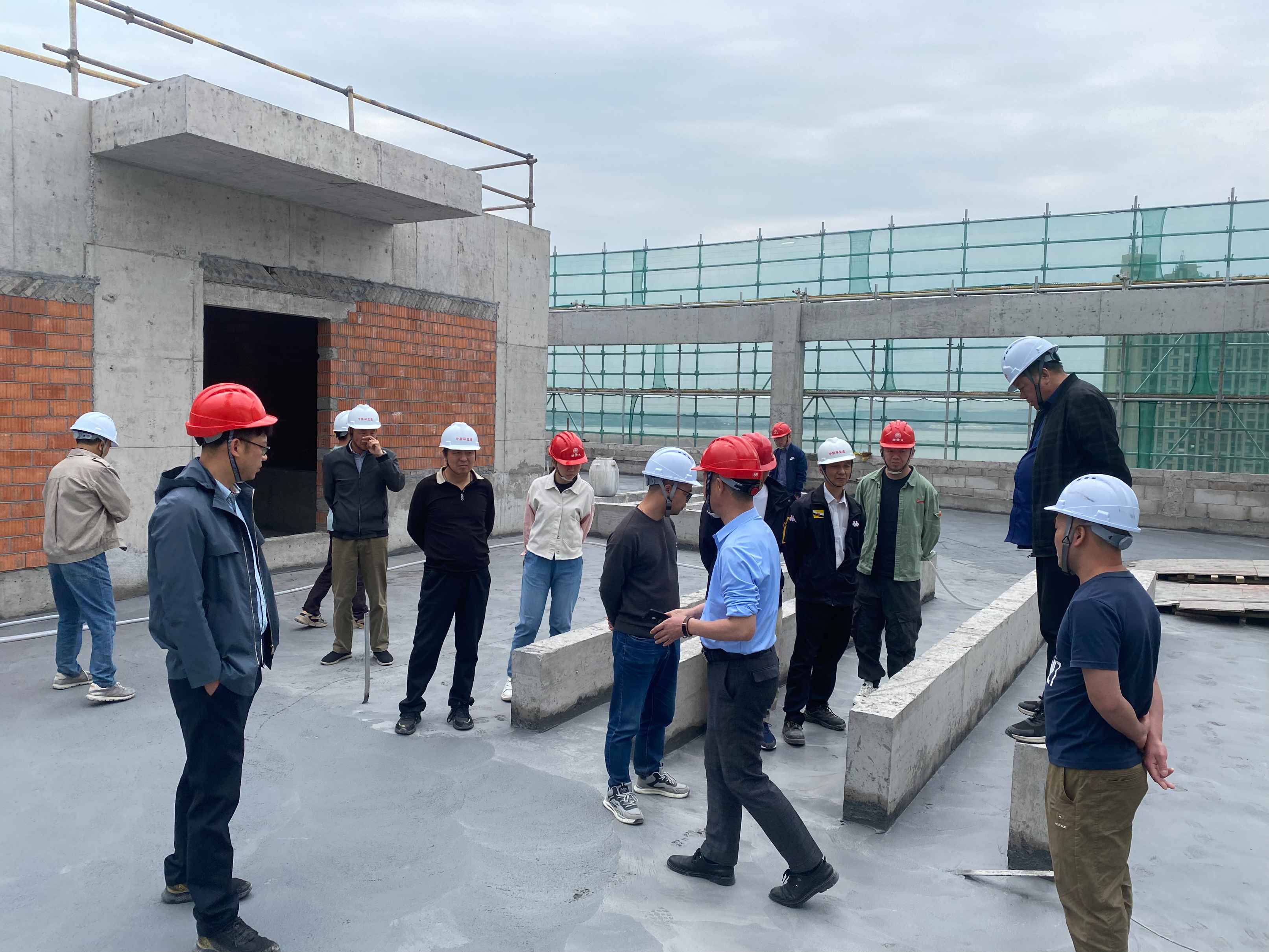 科创大楼（产教融合基地）项目中间结构顺利通过验收